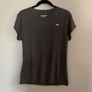 Marika Dark Gray Short Sleeve Tee